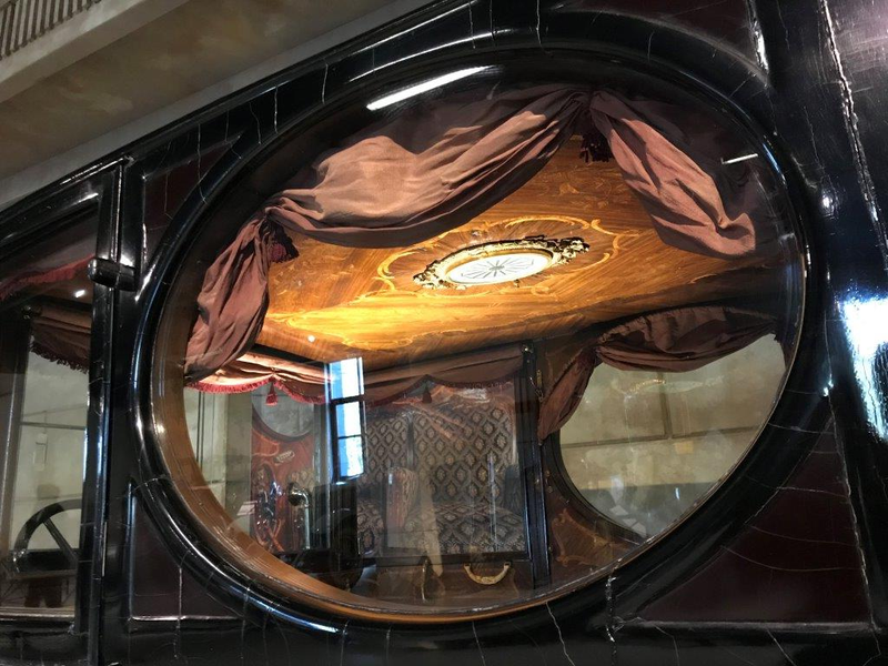 Joswin interior. Rosewood and ivory ceiling, silk curtains, brocade upholstery and the list goes on. Just a little luxurious.